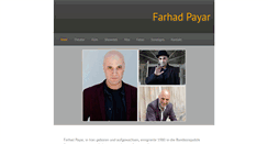 Desktop Screenshot of farhadpayar.com